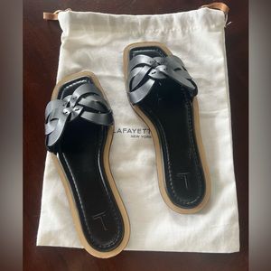 Lafayette 148 New York Leather sandals